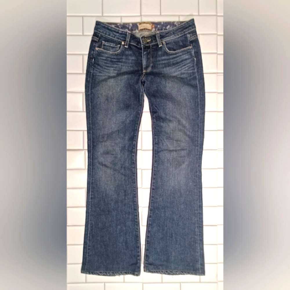 PAIGE Jeans Hollywood Hill Premium Bootcut Denim Jeans 29X31